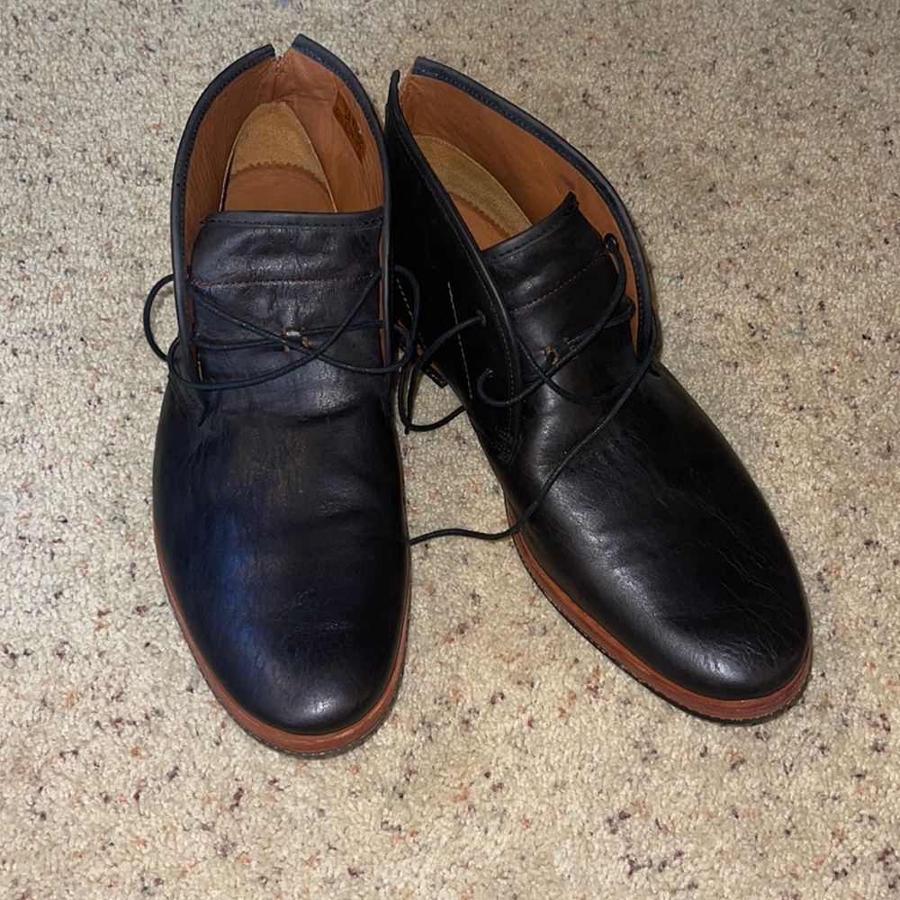 Timberland Boot Company - Men’s Casual Black Leather Lace Up Chukka Boot